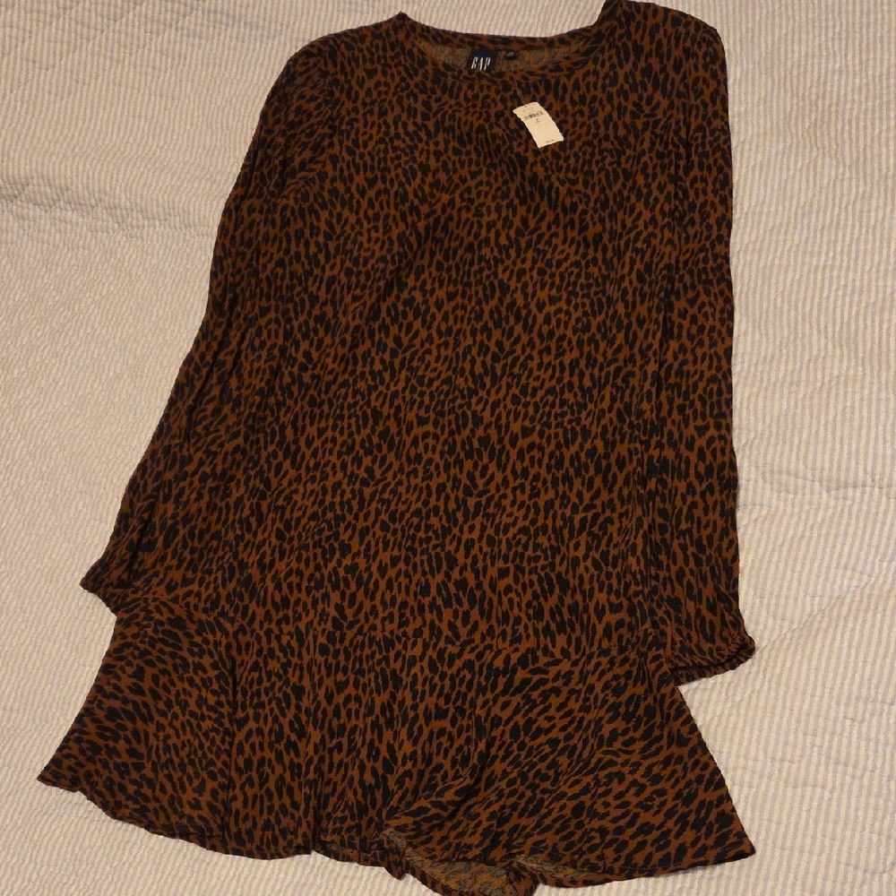 NWT GAP Animal Print Mini Dress